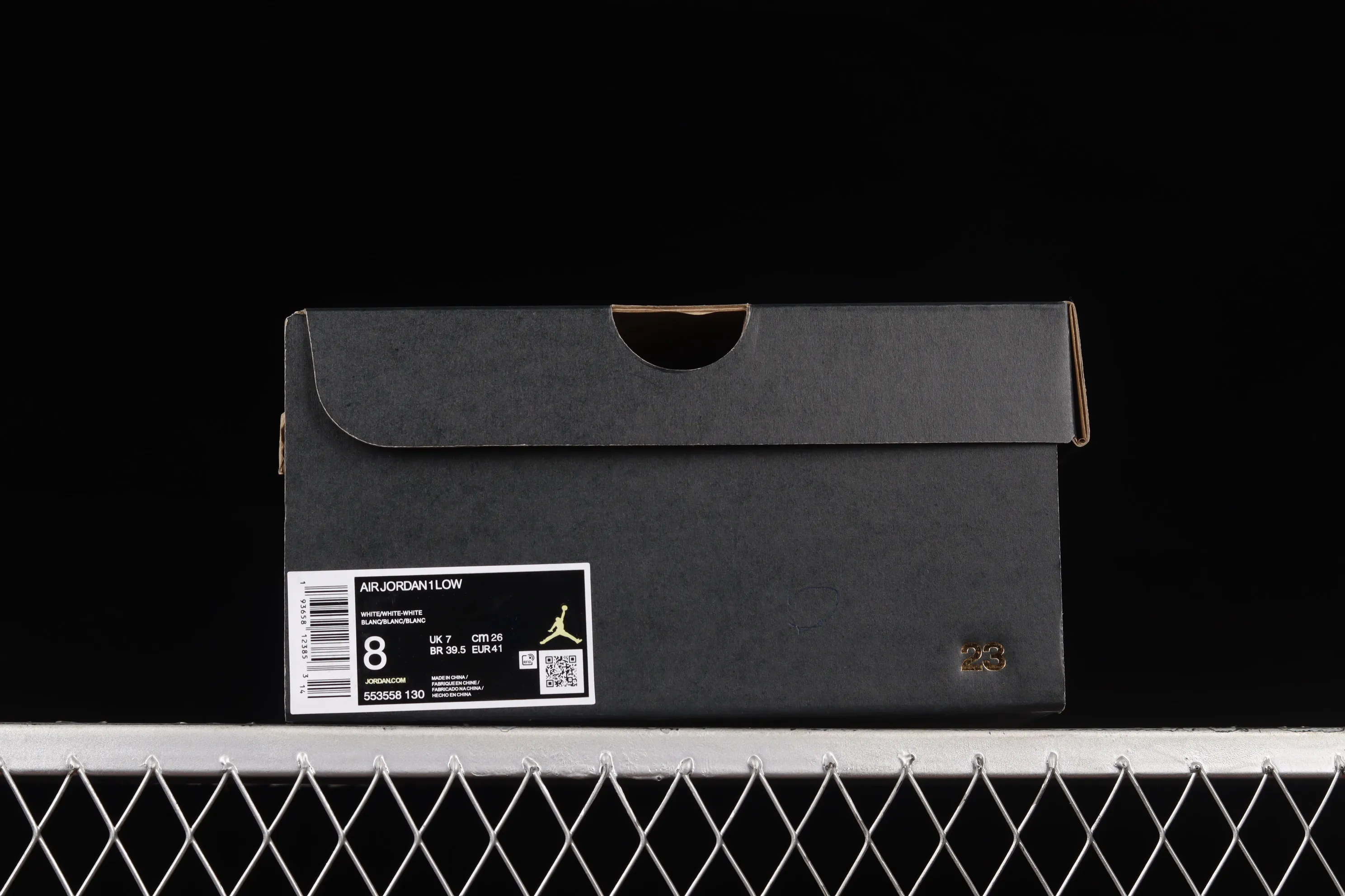 All categories Air Jordan Jordan series basketball shoes Air Jordan 1 Low G version pure original Air Jordan 1 Low AJ1 Joe 1 pure white low-top cultural basketball shoes 553558-130